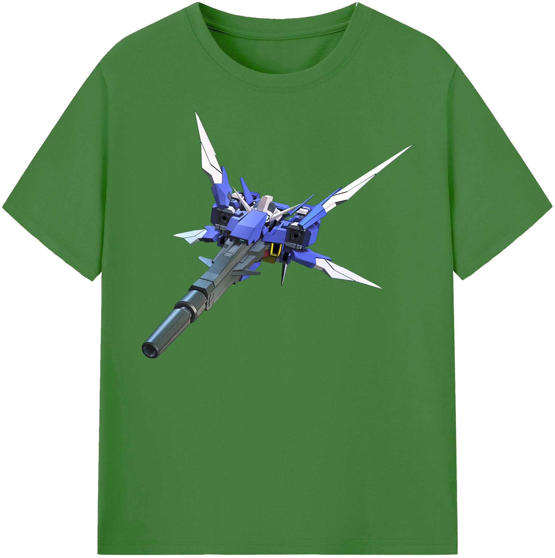 （画像用） 機動戦士ガンダム Mobile Suit Gundam レディースカジュアルプリントTシャツ（綿100％）